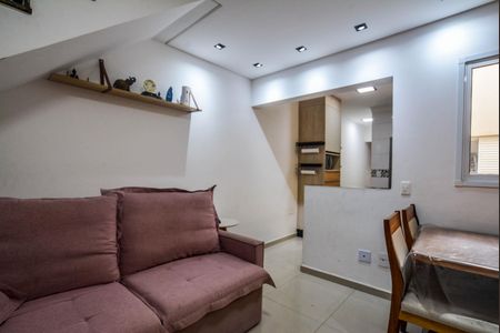 Sala de apartamento à venda com 2 quartos, 114m² em Vila Lucinda, Santo André