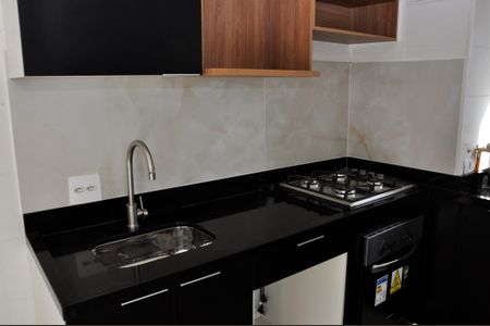 Apartamento à venda com 41m², 2 quartos e sem vaga Apartamento à venda com 41m², 2 quartos e sem vagaDetalhe - Cozinha Americana