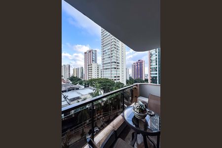 Varanda da Sala de apartamento para alugar com 3 quartos, 240m² em Jardim Analia Franco, São Paulo