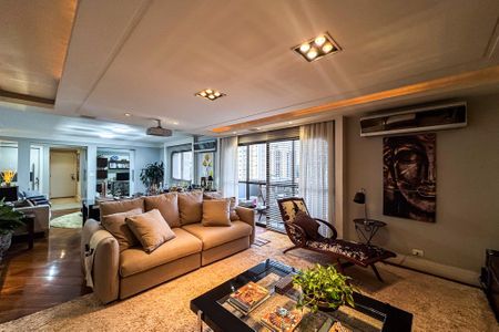 Sala de apartamento para alugar com 3 quartos, 240m² em Jardim Analia Franco, São Paulo