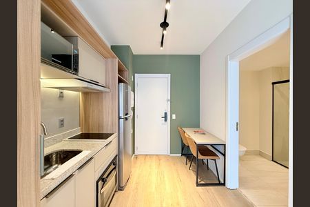 Apartamento à venda com 32m², 1 quarto e sem vagaCozinha