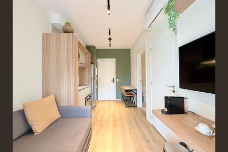 Apartamento à venda com 32m², 1 quarto e sem vagaSala