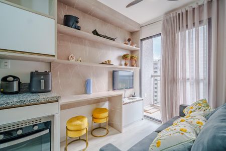 Sala de apartamento à venda com 1 quarto, 30m² em Butantã, São Paulo
