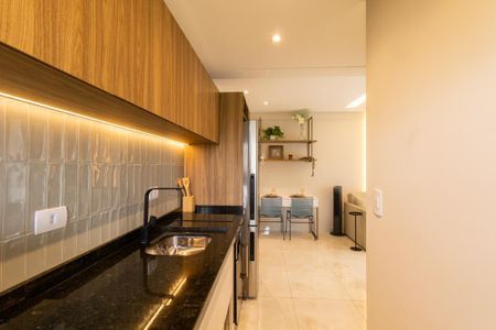 Apartamento para alugar com 39m², 1 quarto e 1 vaga Apartamento para alugar com 39m², 1 quarto e 1 vagaCozinha e Área de Serviço