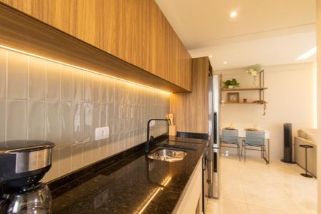 Apartamento para alugar com 39m², 1 quarto e 1 vaga Apartamento para alugar com 39m², 1 quarto e 1 vagaCozinha e Área de Serviço