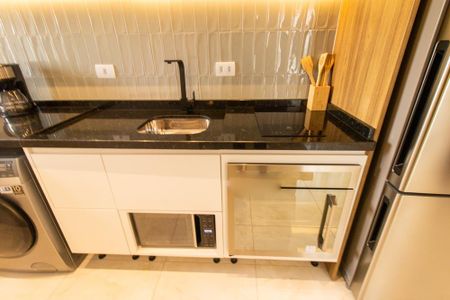 Apartamento para alugar com 39m², 1 quarto e 1 vaga Apartamento para alugar com 39m², 1 quarto e 1 vagaCozinha e Área de Serviço
