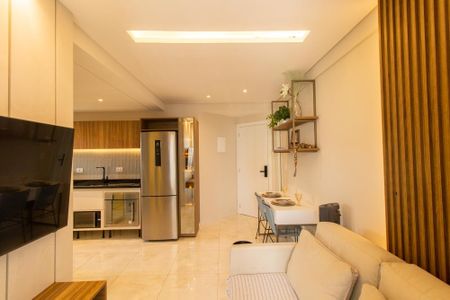 Sala de apartamento para alugar com 1 quarto, 39m² em Guaíra, Curitiba