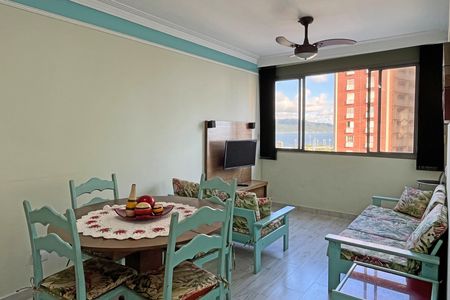 Sala de apartamento para alugar com 2 quartos, 74m² em José Menino, Santos