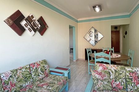 Sala de apartamento para alugar com 2 quartos, 74m² em José Menino, Santos