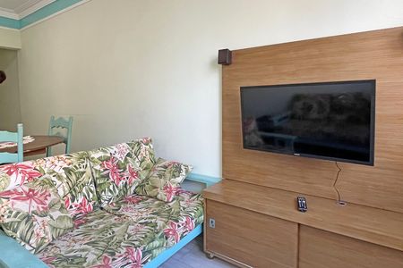 Sala de apartamento para alugar com 2 quartos, 74m² em José Menino, Santos