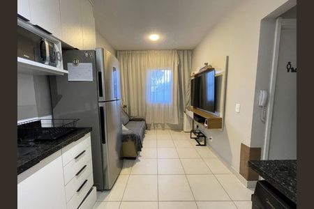 Sala de apartamento para alugar com 2 quartos, 33m² em Jardim Celeste, São Paulo