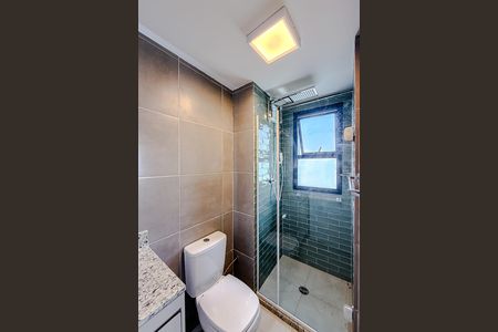 Studio para alugar com 27m², 1 quarto e sem vagaBanheiro da Suíte