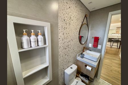 Apartamento à venda com 75m², 3 quartos e 2 vagas Apartamento à venda com 75m², 3 quartos e 2 vagasBanheiro 1