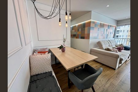 Sala de jantar de apartamento à venda com 3 quartos, 75m² em Ponte Grande, Guarulhos