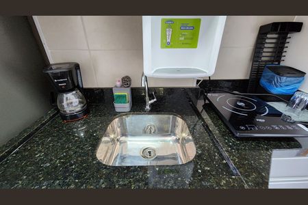 Estúdio  - Cozinha de kitnet/studio para alugar com 1 quarto, 25m² em Rio Vermelho, Salvador