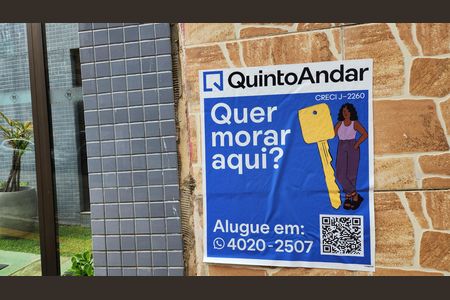 Studio para alugar com 25m², 1 quarto e 1 vagaPlaca instalada 