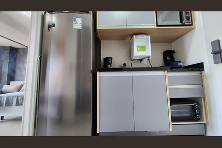 Estúdio  - Cozinha de kitnet/studio para alugar com 1 quarto, 25m² em Rio Vermelho, Salvador