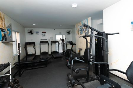 Apartamento à venda com 56m², 2 quartos e 1 vaga Apartamento à venda com 56m², 2 quartos e 1 vagaÁrea comum - Academia