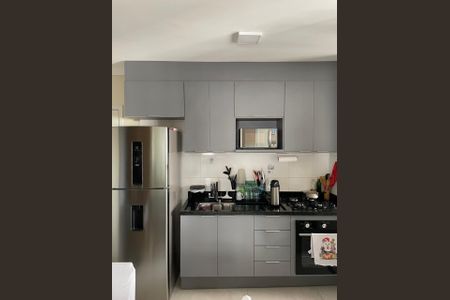 Cozinha de apartamento à venda com 2 quartos, 41m² em Jardim Concordia, Diadema