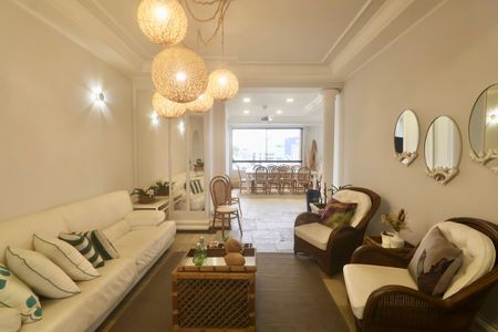 Sala de apartamento para alugar com 4 quartos, 450m² em Balneario Guarujá, Guarujá