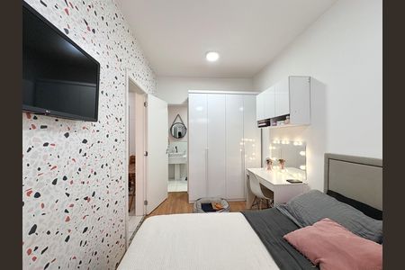 Suíte  de apartamento para alugar com 1 quarto, 38m² em Vila Palmeiras, São Paulo
