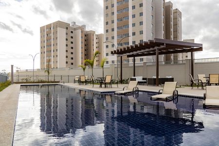 Área comum - Piscina de apartamento à venda com 2 quartos, 48m² em Palmeiras, Belo Horizonte