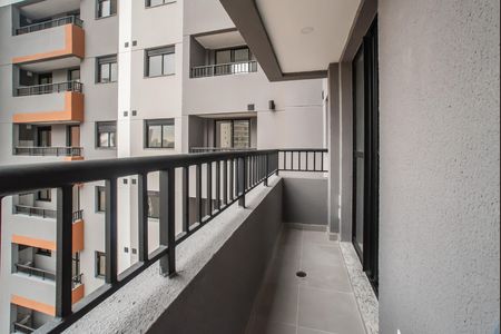 Apartamento à venda com 37m², 2 quartos e sem vagaVaranda