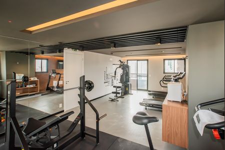 Apartamento à venda com 37m², 2 quartos e sem vagaÁrea comum - Academia