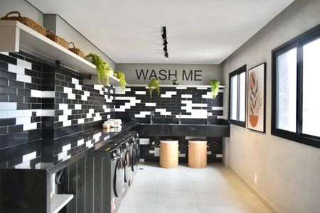 Apartamento à venda com 38m², 2 quartos e sem vagaÁrea comum - Lavanderia 