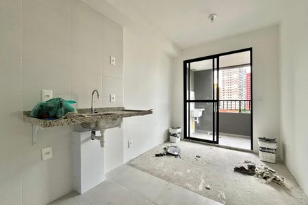 Sala de apartamento à venda com 1 quarto, 28m² em Chácara Inglesa, São Paulo