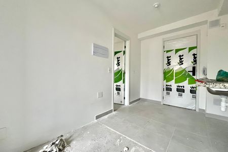 Sala de apartamento à venda com 1 quarto, 28m² em Chácara Inglesa, São Paulo