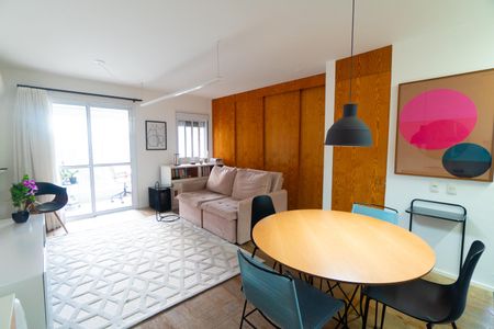 Sala de apartamento à venda com 1 quarto, 57m² em Jardim Prudência, São Paulo
