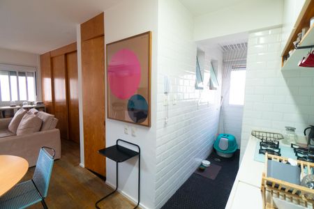 Apartamento à venda com 57m², 1 quarto e 1 vagaCozinha