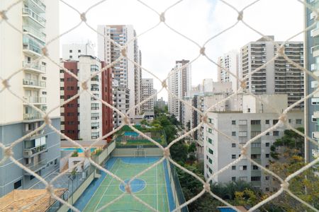 Vista da Sacada da Sala de apartamento à venda com 1 quarto, 57m² em Jardim Prudência, São Paulo