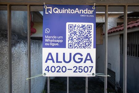 Casa para alugar com 50m², 1 quarto e 1 vaga Casa para alugar com 50m², 1 quarto e 1 vagaPlaca