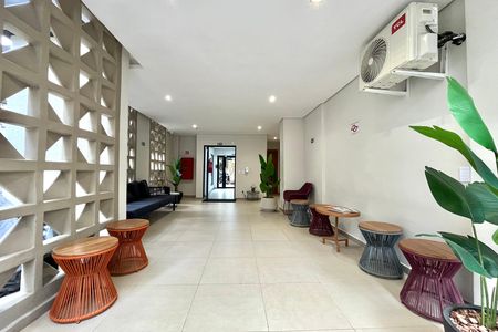 Apartamento para alugar com 27m², 1 quarto e sem vaga Apartamento para alugar com 27m², 1 quarto e sem vagaHall de entrada