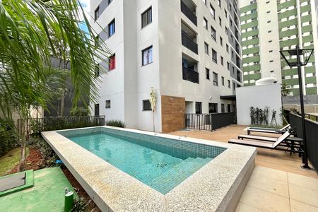 Apartamento para alugar com 27m², 1 quarto e sem vaga Apartamento para alugar com 27m², 1 quarto e sem vagaÁrea comum - Piscina