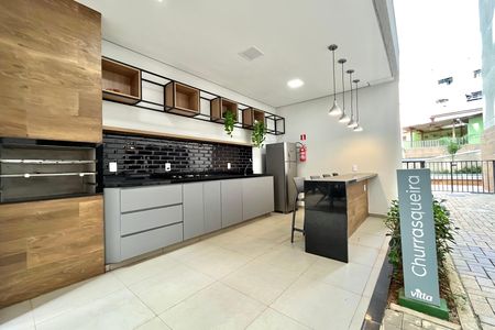 Apartamento para alugar com 27m², 1 quarto e sem vaga Apartamento para alugar com 27m², 1 quarto e sem vagaÁrea comum - Churrasqueira