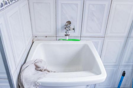 Apartamento para alugar com 46m², 2 quartos e sem vaga Apartamento para alugar com 46m², 2 quartos e sem vagaCozinha e Área de Serviço