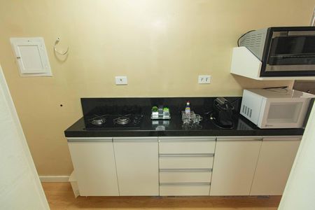 Studio para alugar com 28m², 1 quarto e sem vaga Studio para alugar com 28m², 1 quarto e sem vagaCozinha