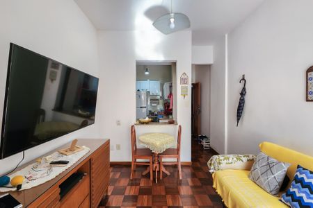 Sala  de apartamento à venda com 1 quarto, 50m² em Glória, Rio de Janeiro