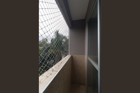Varanda da Sala de apartamento à venda com 3 quartos, 56m² em Jardim Santa Emilia, São Paulo