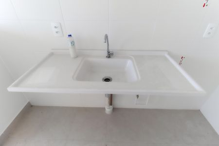 Sala - Cozinha de apartamento à venda com 2 quartos, 32m² em Fazenda Aricanduva, São Paulo