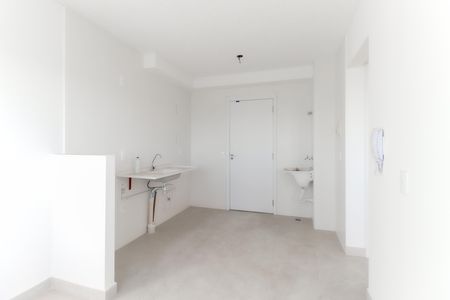 Sala - Cozinha de apartamento à venda com 2 quartos, 32m² em Fazenda Aricanduva, São Paulo