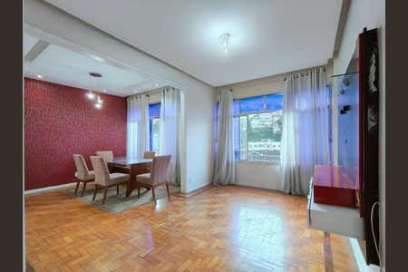 Sala de apartamento para alugar com 3 quartos, 104m² em Tijuca, Rio de Janeiro