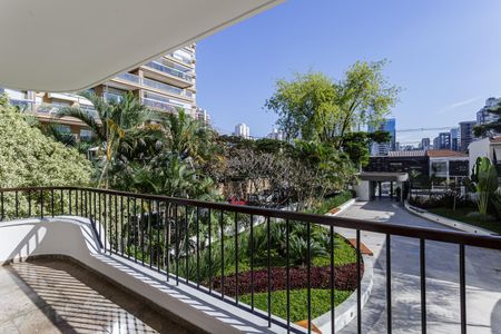 Varanda de apartamento à venda com 4 quartos, 200m² em Chácara Itaim, São Paulo
