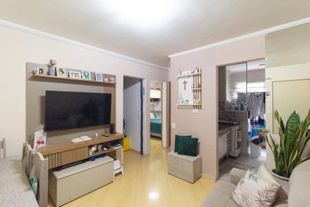 Sala de apartamento para alugar com 2 quartos, 47m² em Ayrosa, Osasco