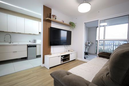 Sala de apartamento à venda com 2 quartos, 68m² em Casa Branca, Santo André