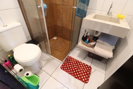 Casa de condomínio para alugar com 48m², 2 quartos e 2 vagasBanheiro Social