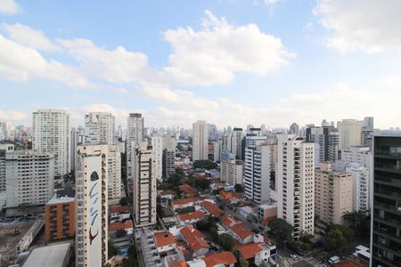 Vista de kitnet/studio para alugar com 1 quarto, 28m² em Vila Olímpia, São Paulo